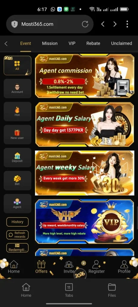 Masti365 Game Banner 2