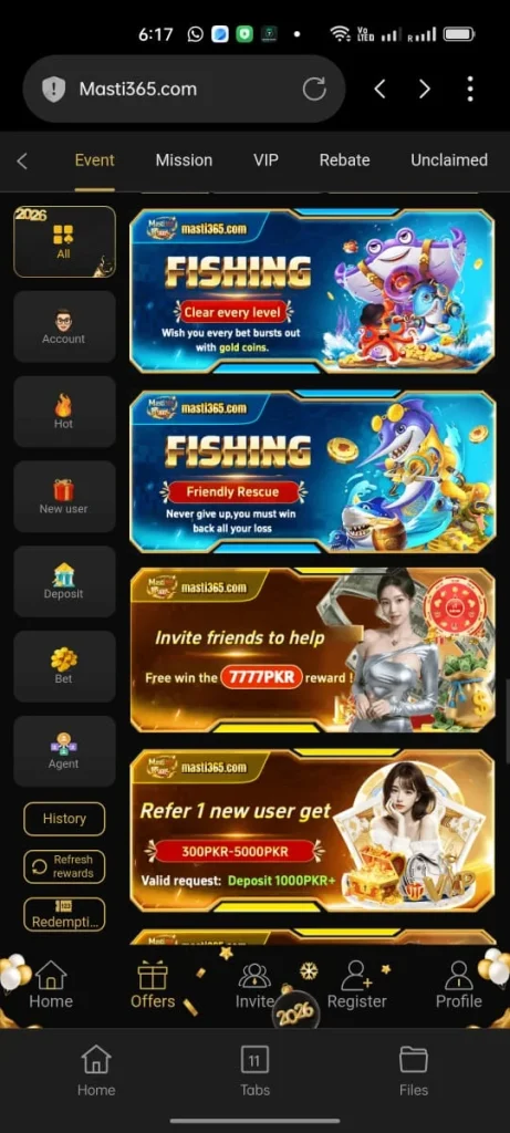 Masti365 game Banner 3